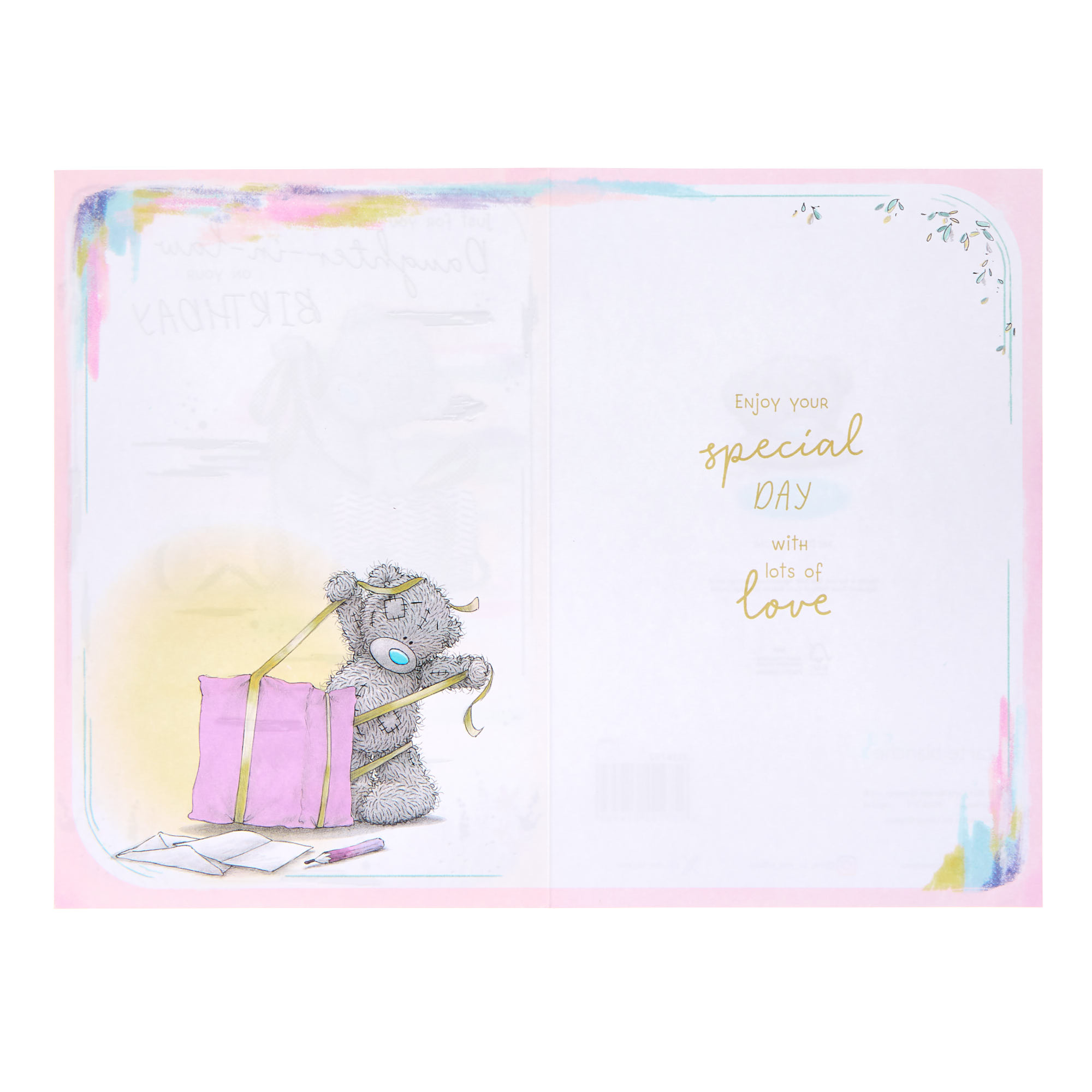 Buy Me To You Tatty Teddy Daughter In Law Birthday Card For GBP 1 99