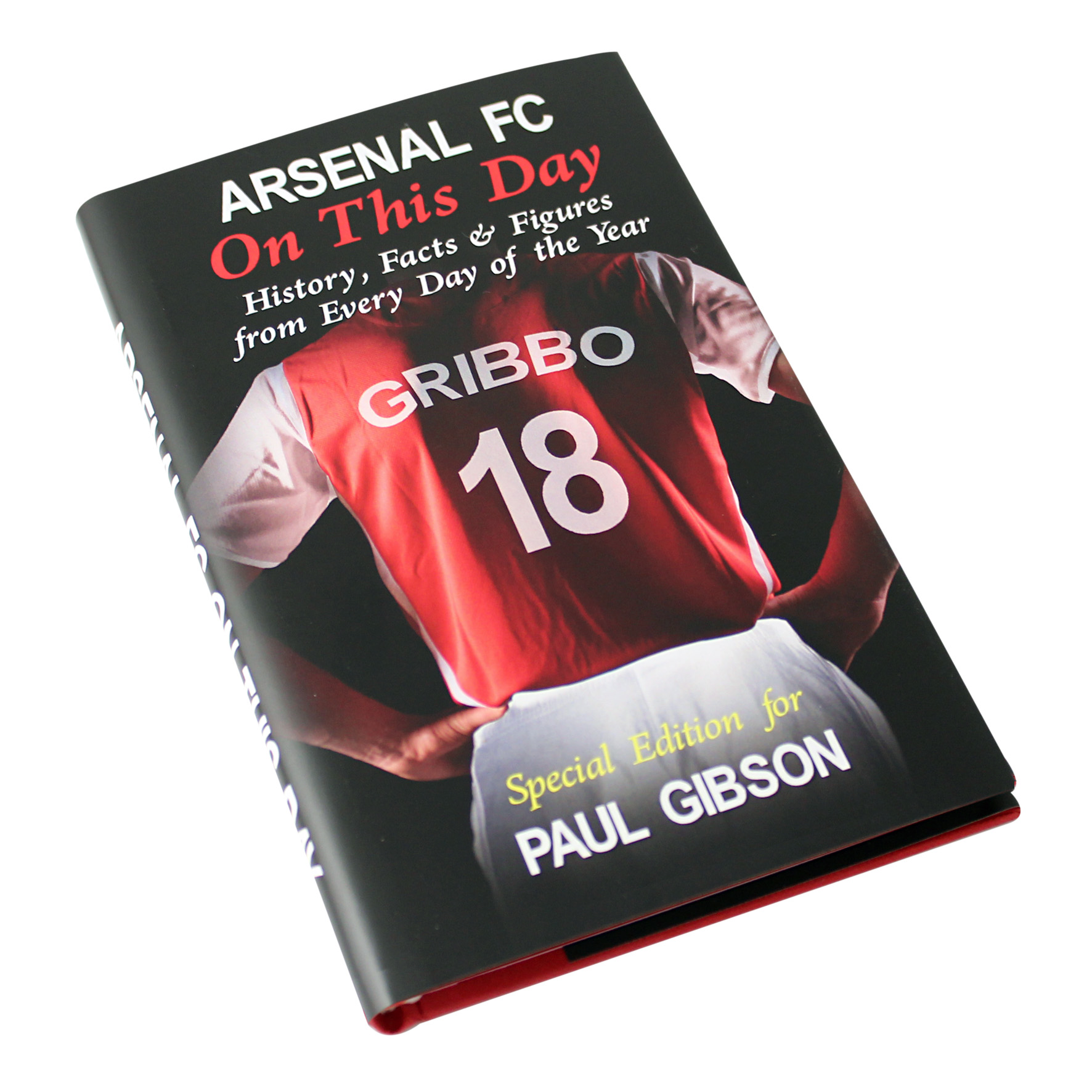 Personalised Arsenal 'On This Day' Book