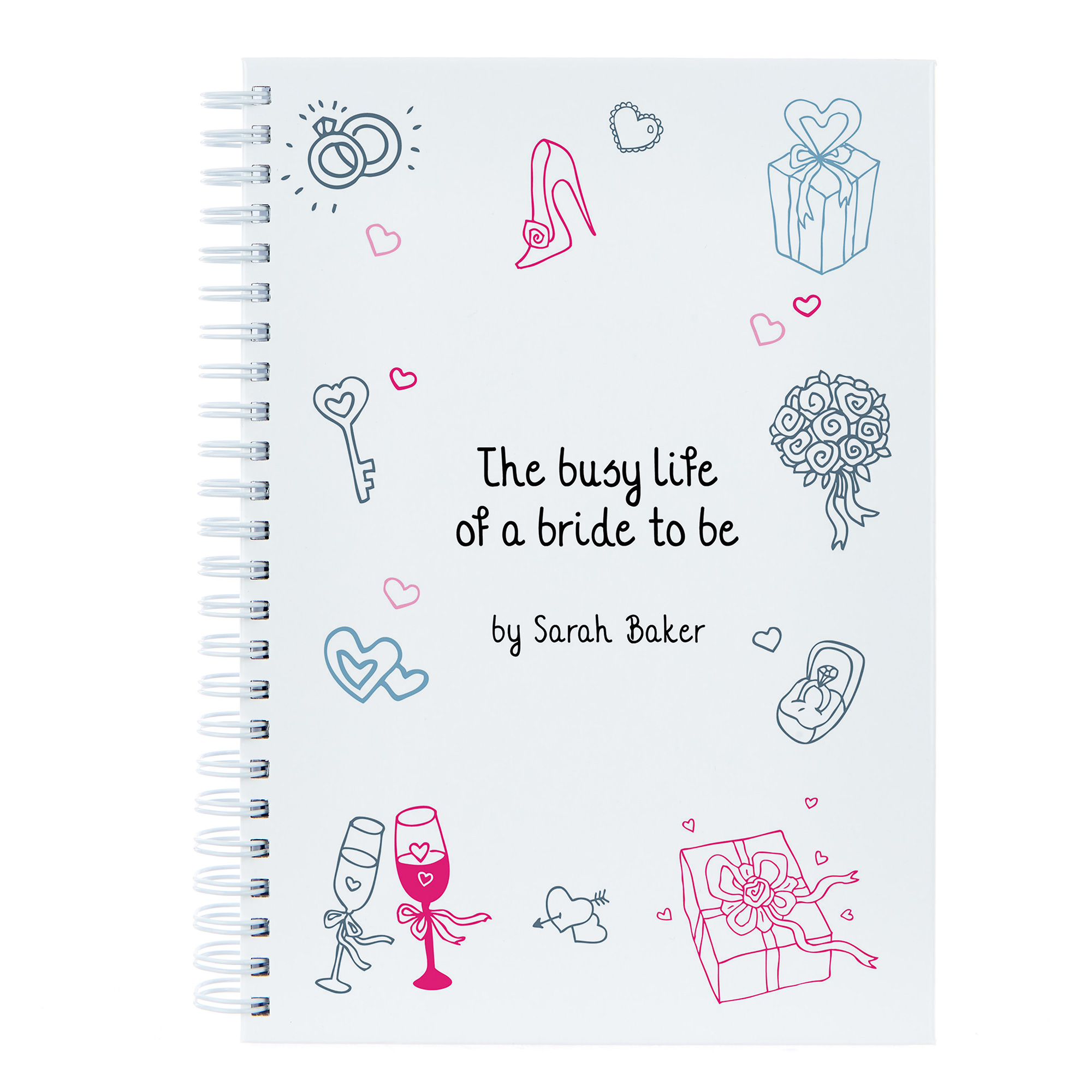 Personalised Bride To Be Notebook