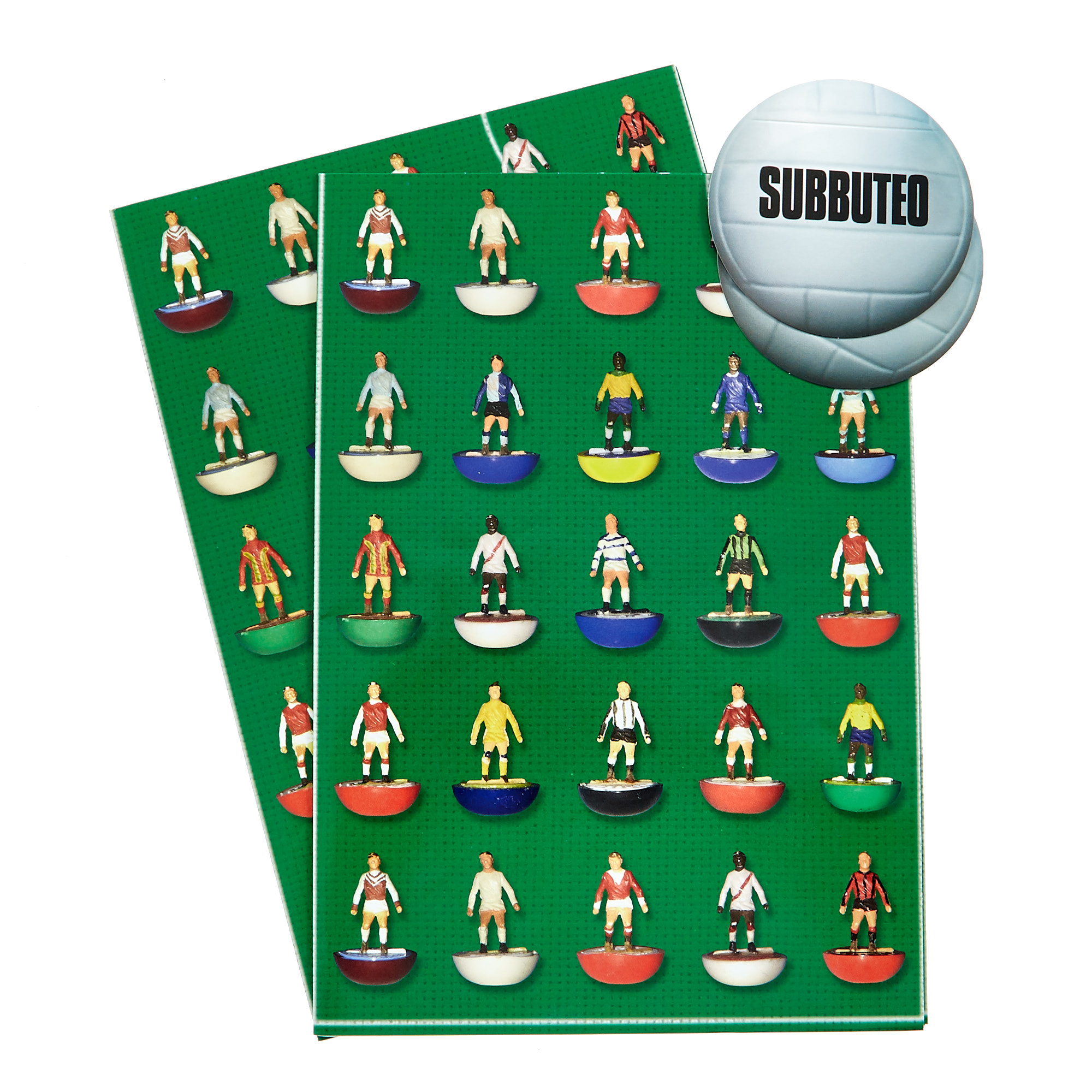 Subbuteo Wrapping Paper & Gift Tags - Pack Of 2