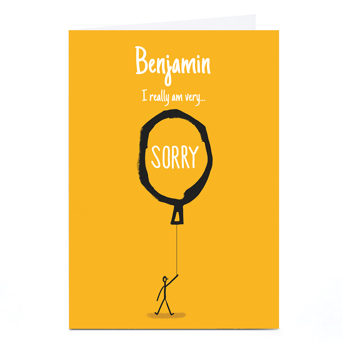 Personalised Sorry Card - I Really Am Very Sorry...