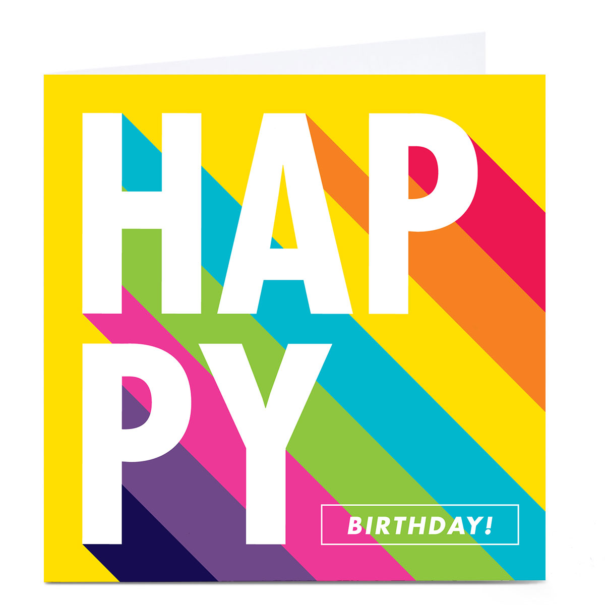 Personalised Hello Munki Birthday Card - Happy Birthday 