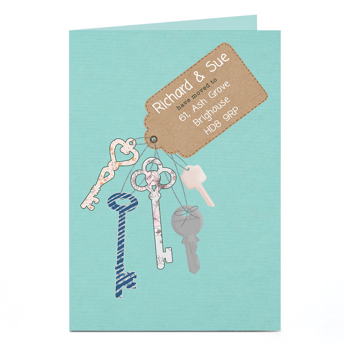Personalised New Home Card - WeÃ¢â‚¬â„¢ve Moved