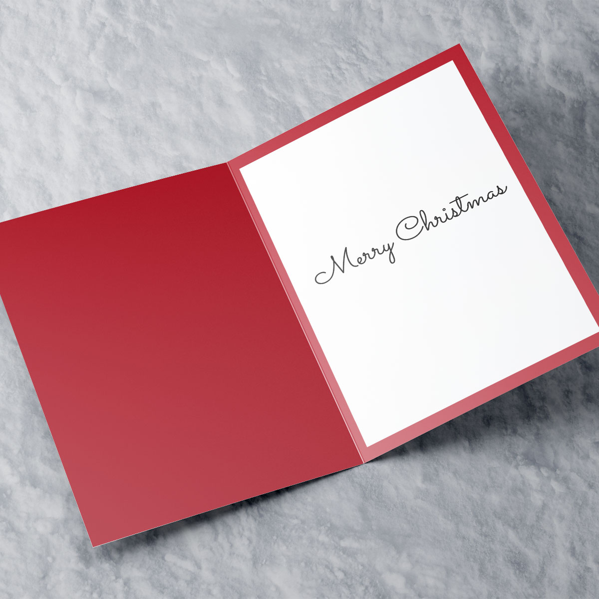 Personalised Christmas Card - Santa's Red Sleigh Dad