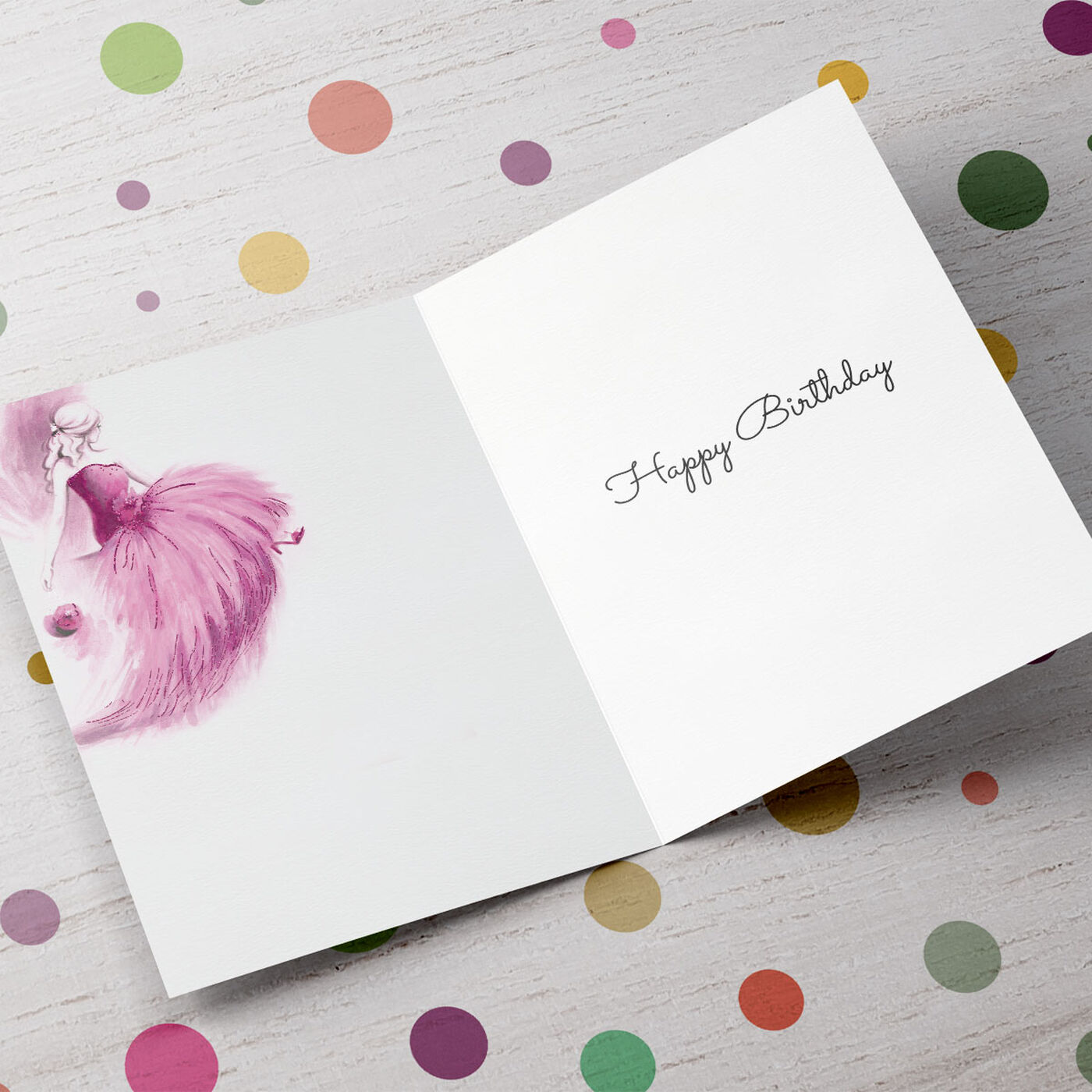 Buy Personalised Birthday Card - Pink Fabulous Lady, Editable Age for ...