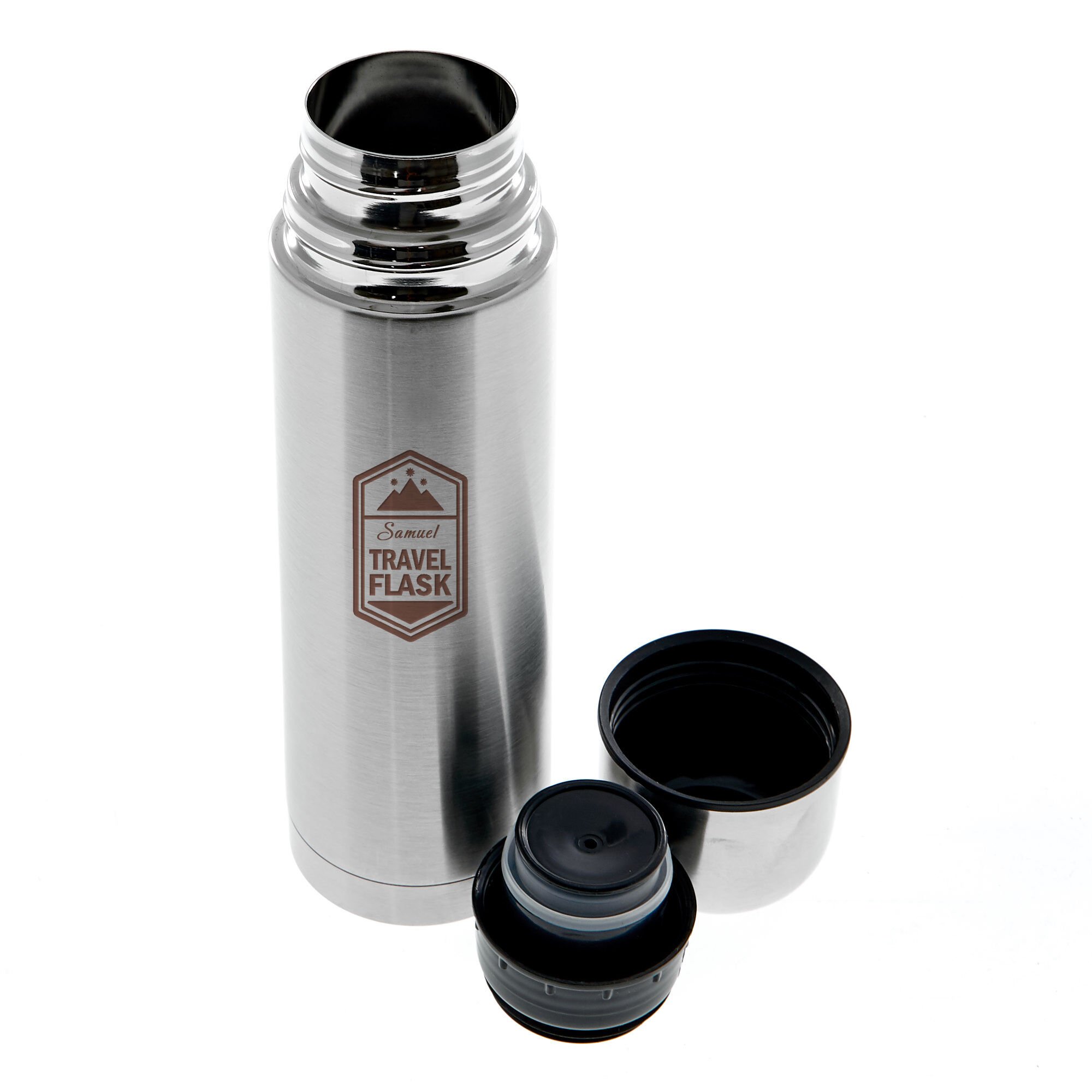 Personalised travel 2024 vacuum flask