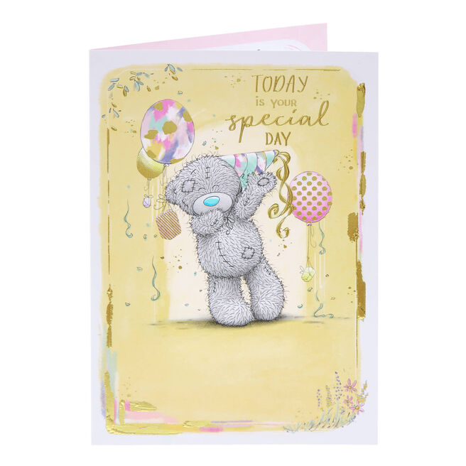 Me To You Tatty Teddy Your Special Day Birthday Card