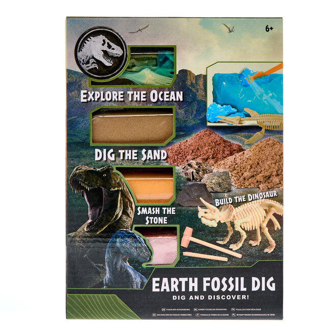 Jurassic World Earth Fossil Dig Kit