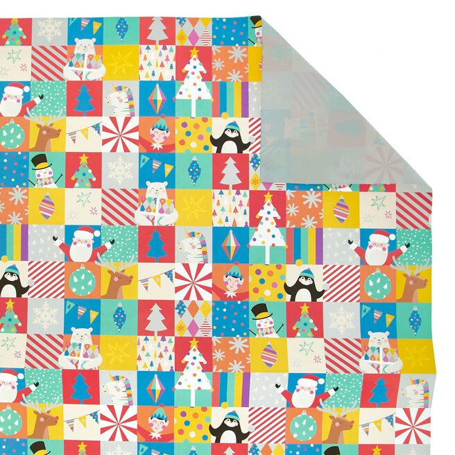 Children's Christmas Wrapping Paper - 10 Sheets
