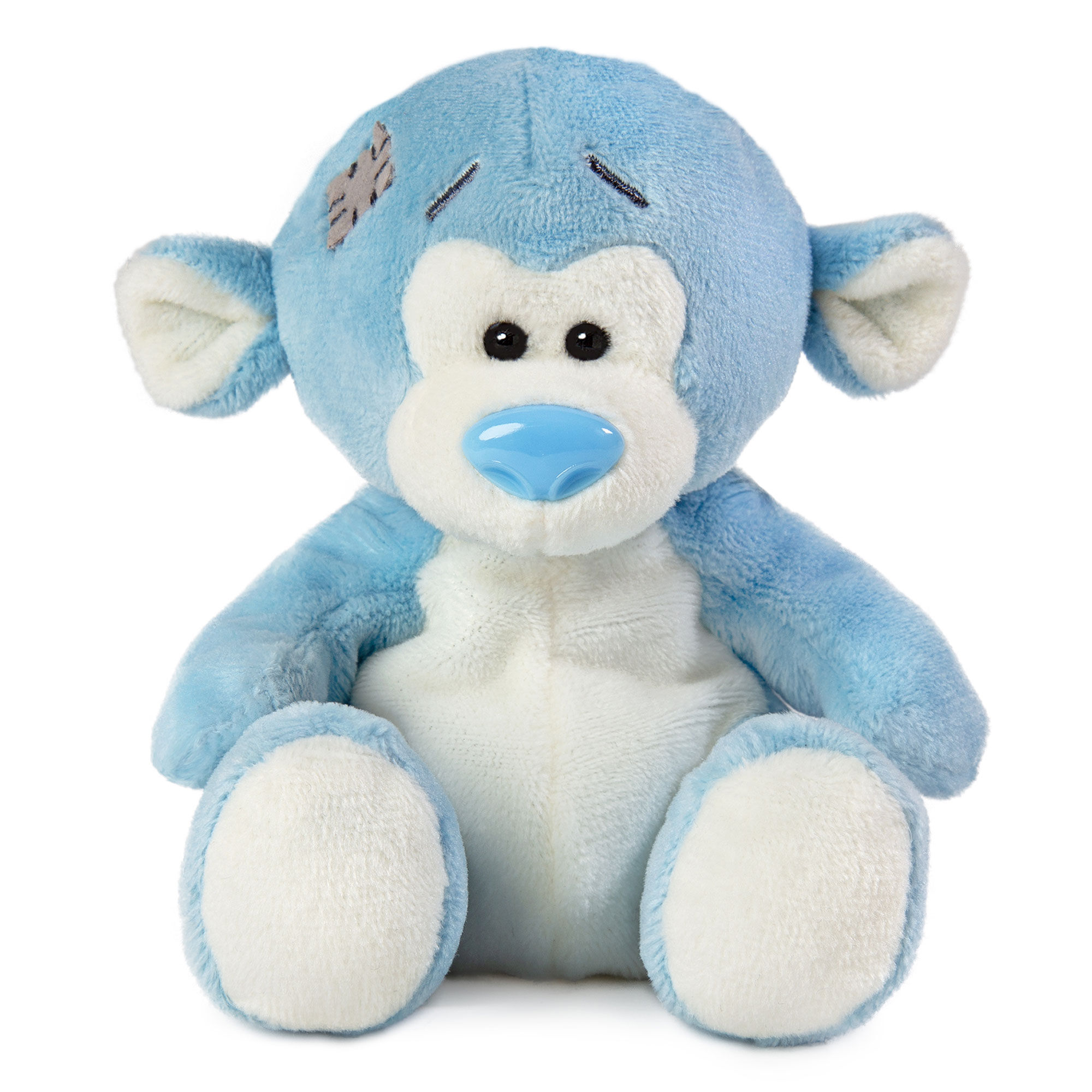 Blue monkey stuffed best sale animal