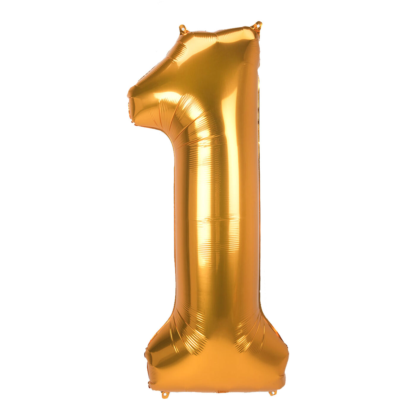 Buy JUMBO 53-Inch Gold Foil Number 1 Balloon (Deflated) for GBP 9.99 ...