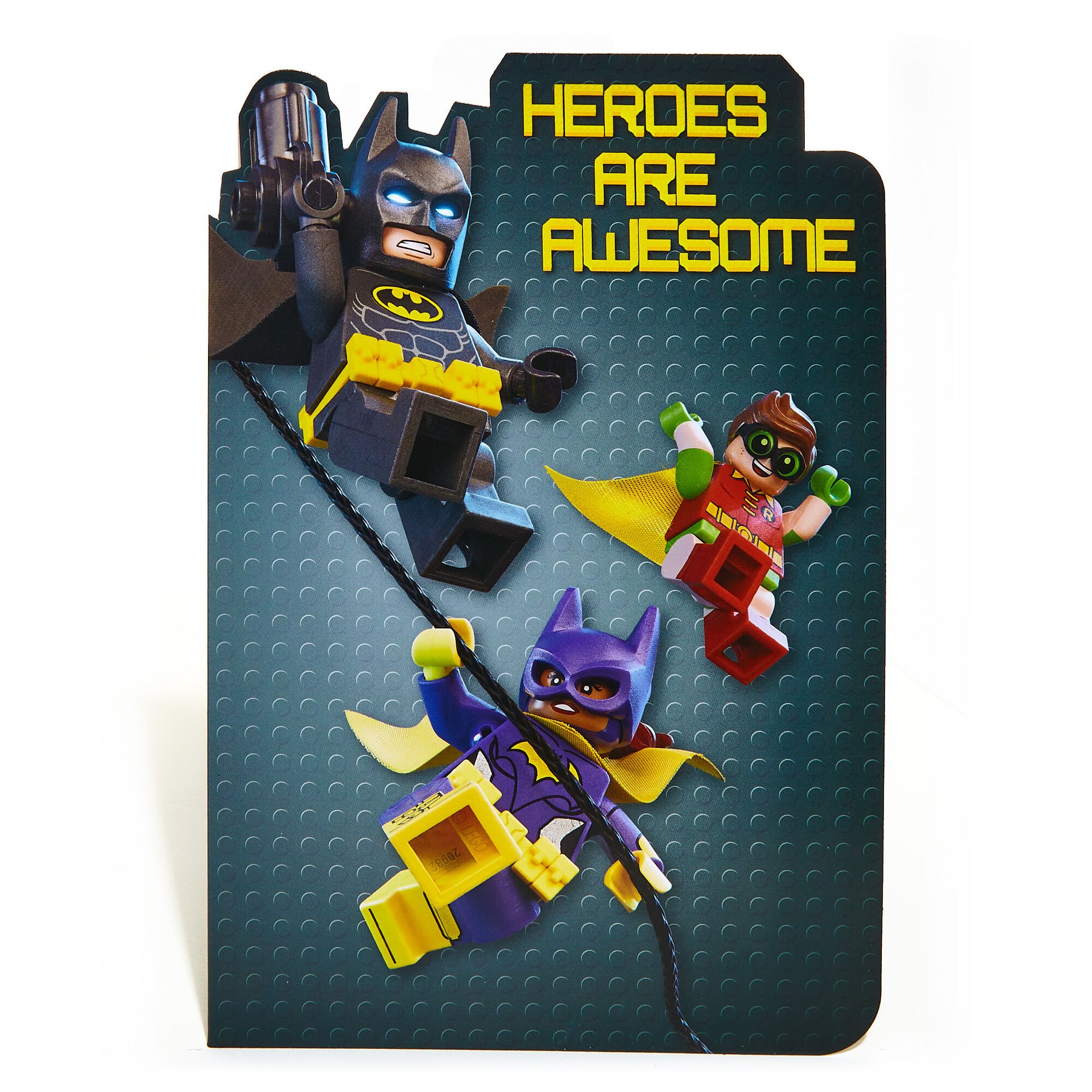 Lego batman birthday discount card