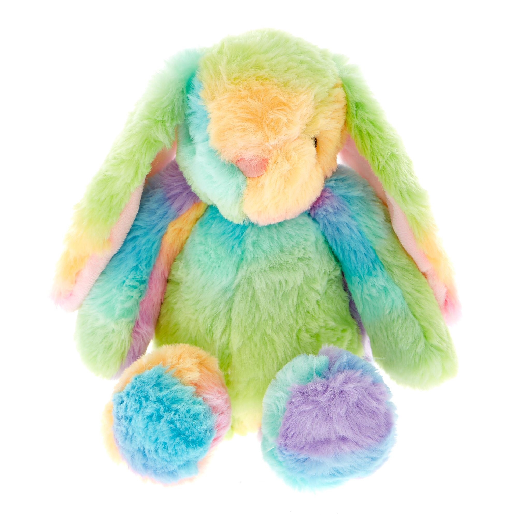 Rainbow bunny on sale stuffed animal