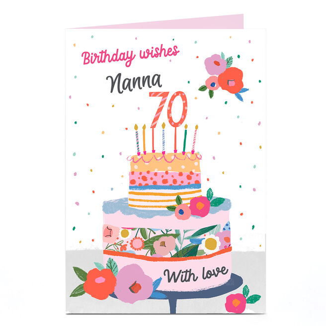 Sister 70th birthday cards - cardfactory