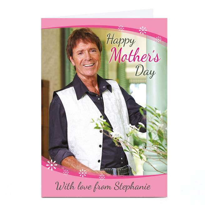 Personalised Cliff Richard Mother's Day Card - Happy Mother's Day