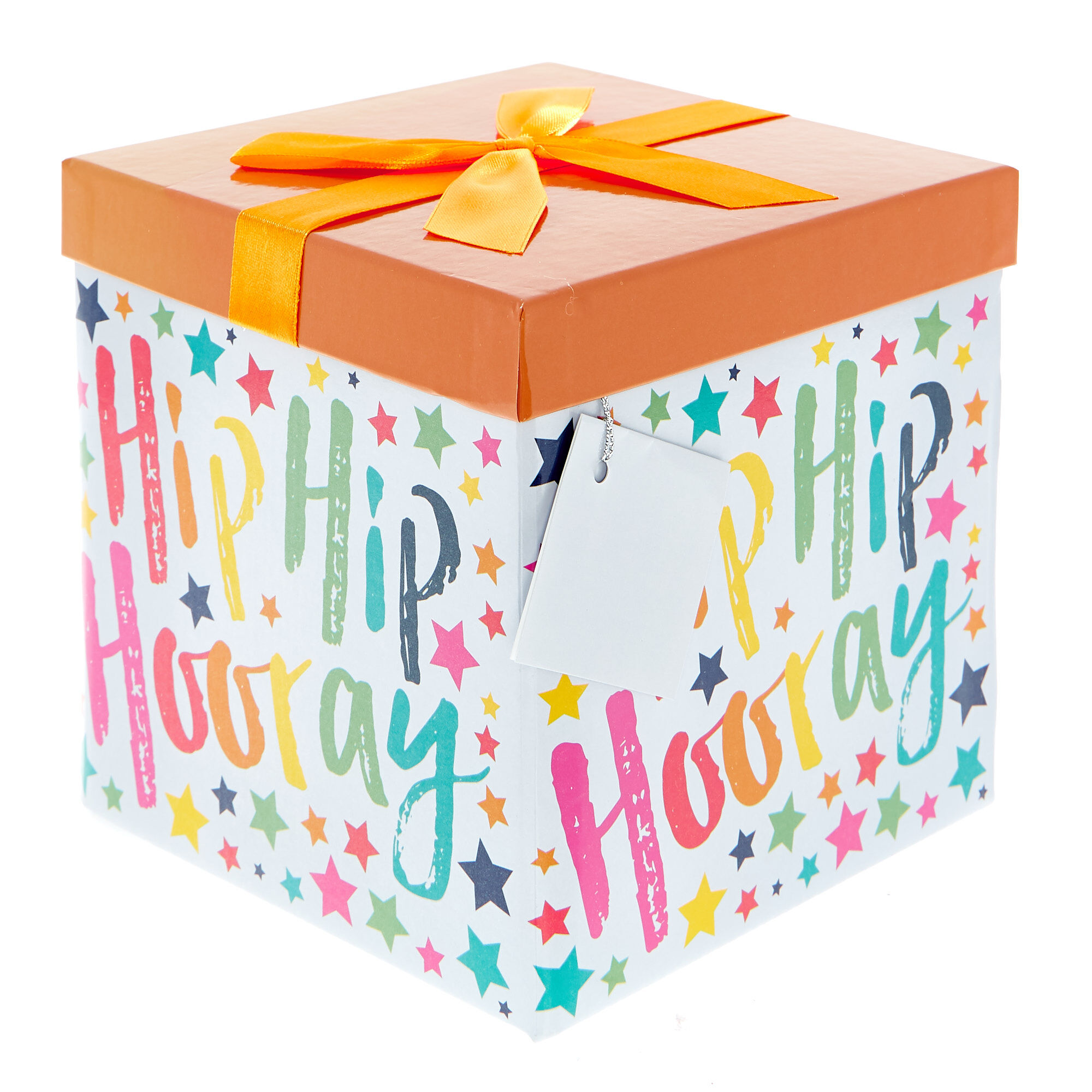 Buy Medium Flat-Pack Gift Box - Rainbow Happy Birthday for GBP