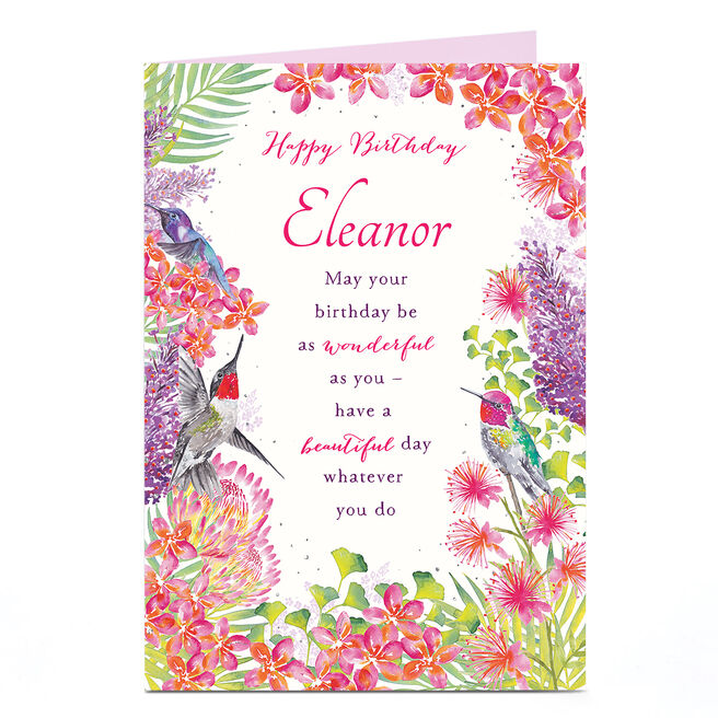 Personalised Birthday Card - Have A Beautiful Day