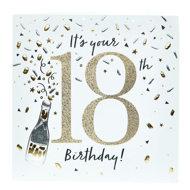 Find amazing products in 18th Birthday' today | Card Factory UK