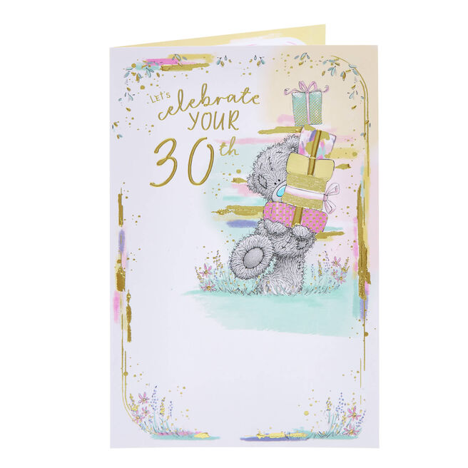 Me To You Tatty Teddy 30th Birthday Card