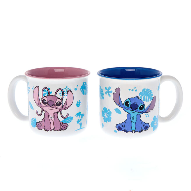 Disney Stitch & Angel Mug Set