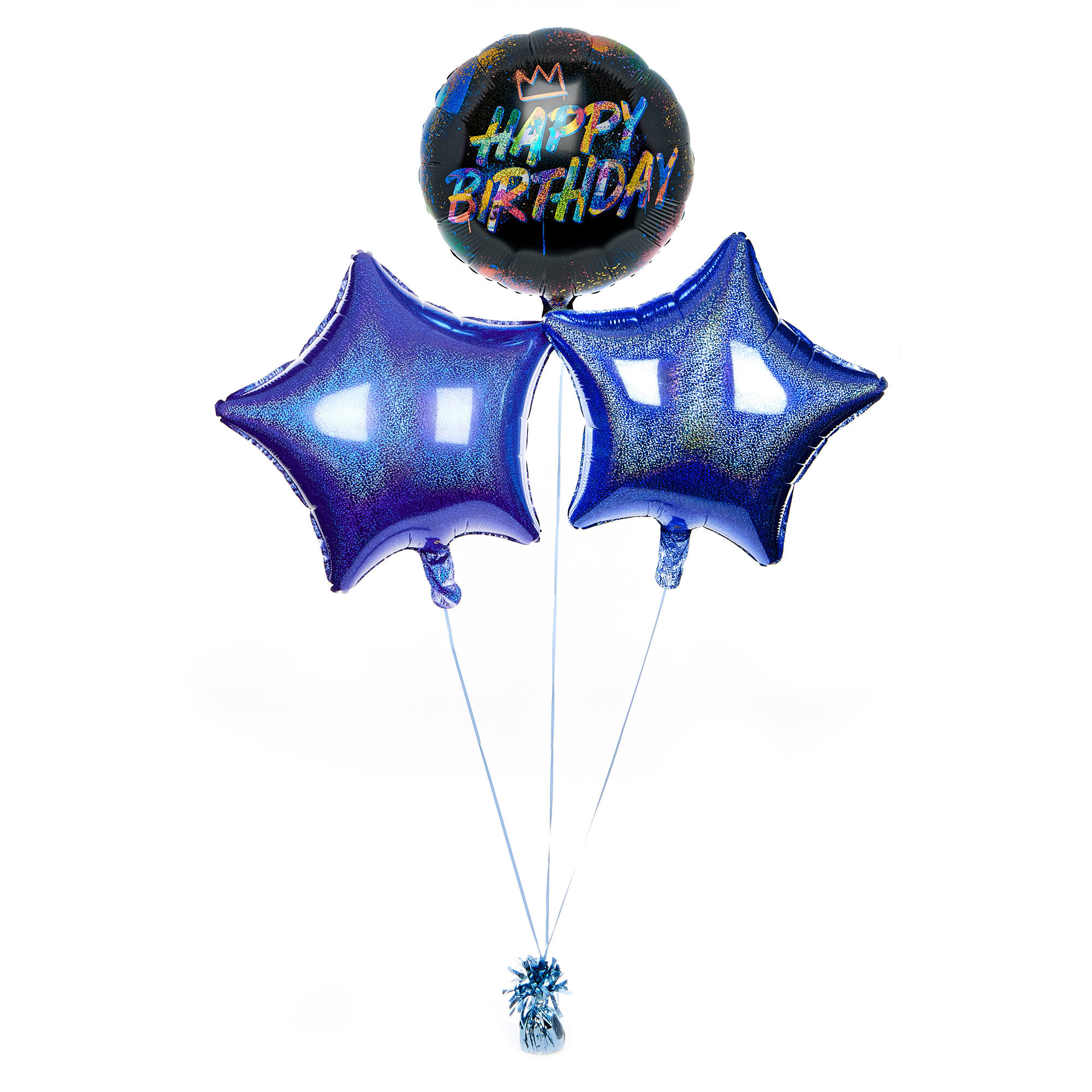 Buy Graffiti Happy Birthday Balloon Bouquet - DELIVERED INFLATED! For ...