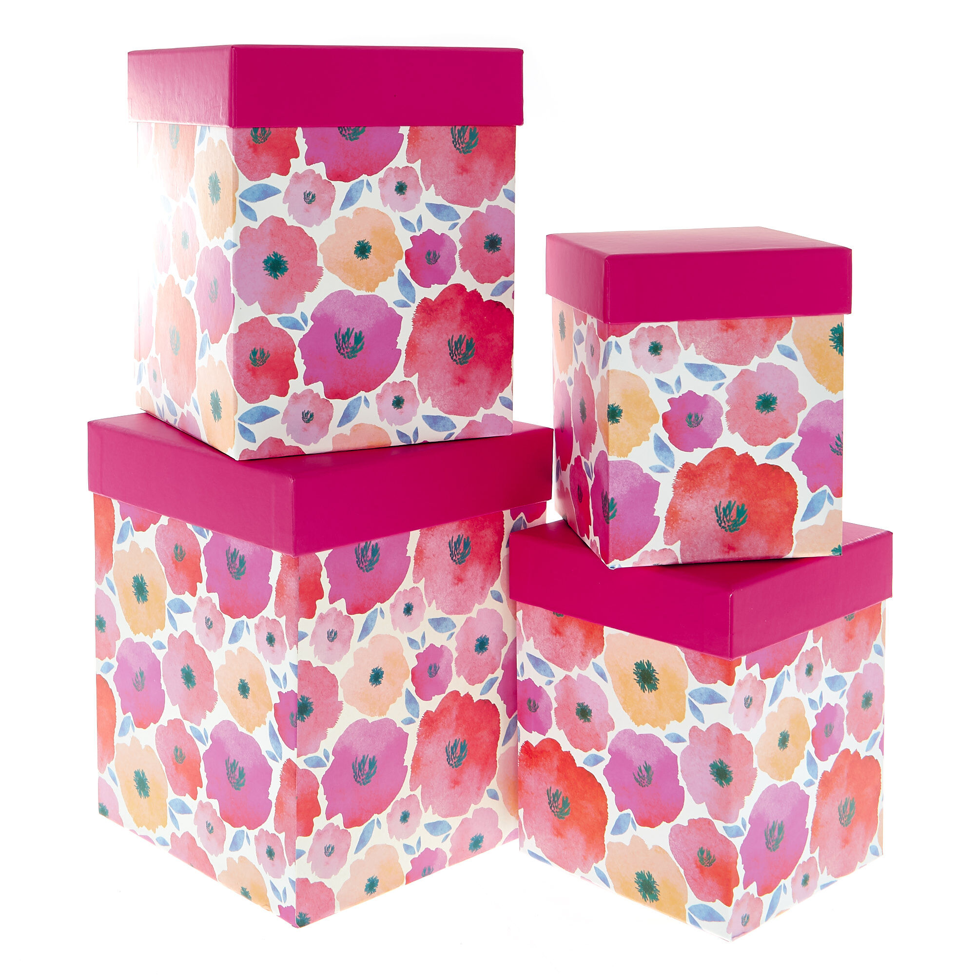 Buy Pink Glitter Valentine's Day Gift Boxes - Set Of 2 for GBP 7.48 | Card  Factory UK