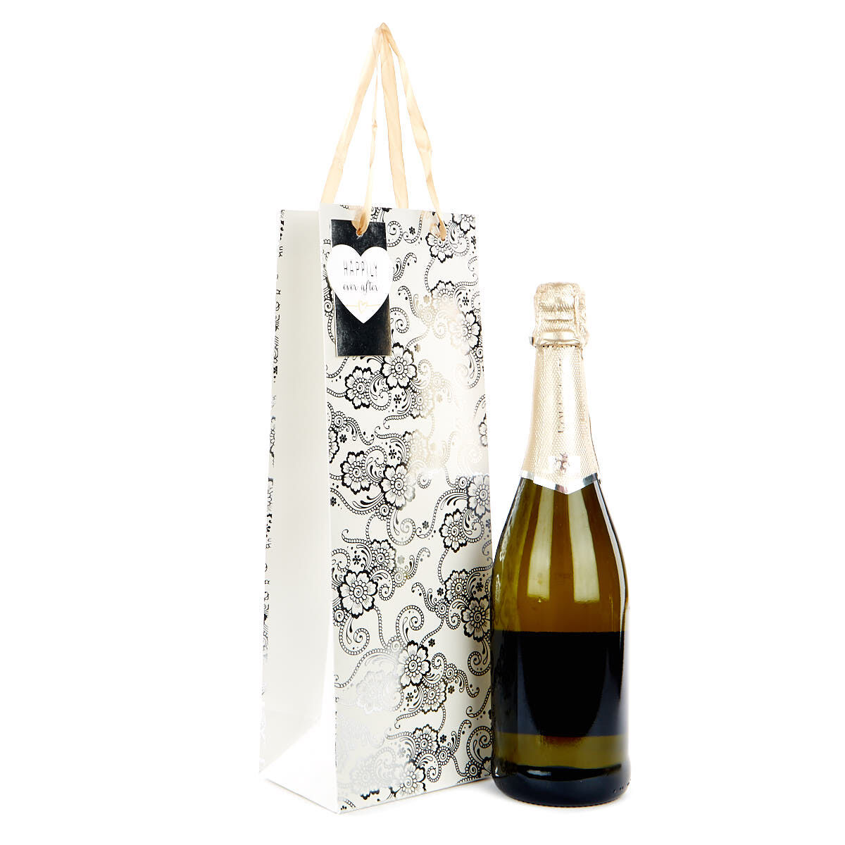 Personalized Wine/Liquor Bottle Gift Bags with Drawstring – Figs Creations
