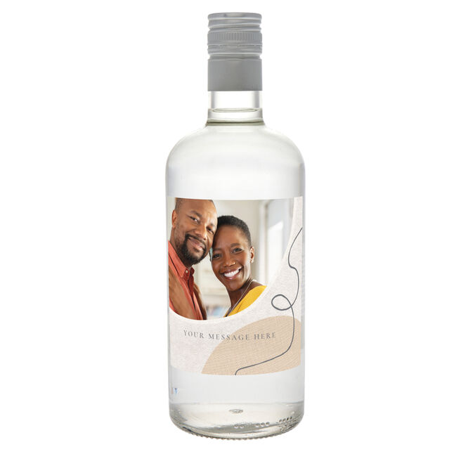 Personalised Gin - Monochrome 1 Photo