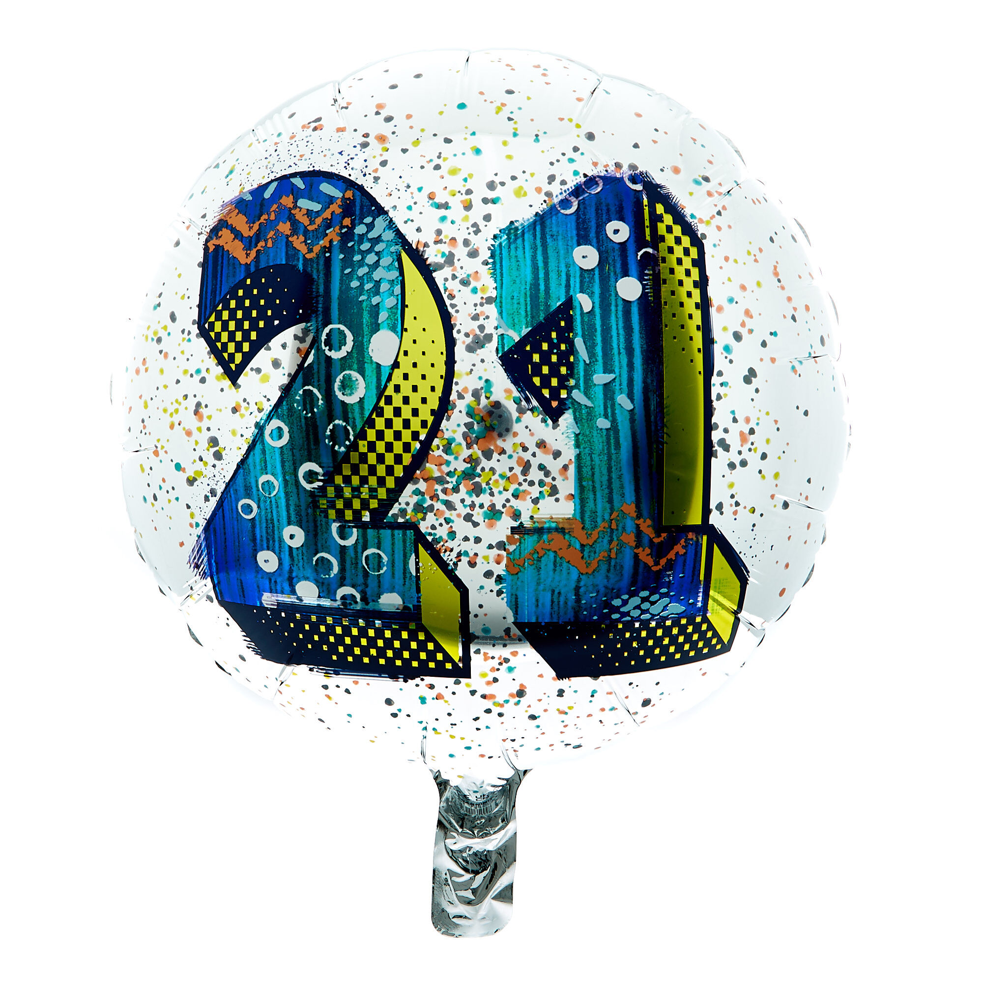 21st birthday balloons in a box online