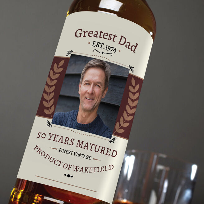 Personalised Malt Whisky - Classic Dad