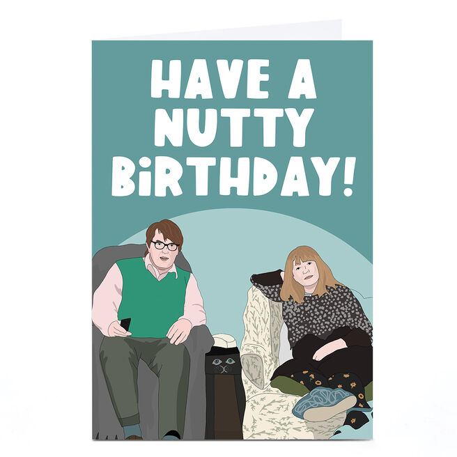 Personalised Phoebe Munger Birthday Card Card - Nutty
