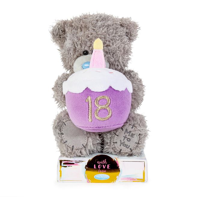 Me to You Tatty Teddy 18th Cupcake Birthday Bear