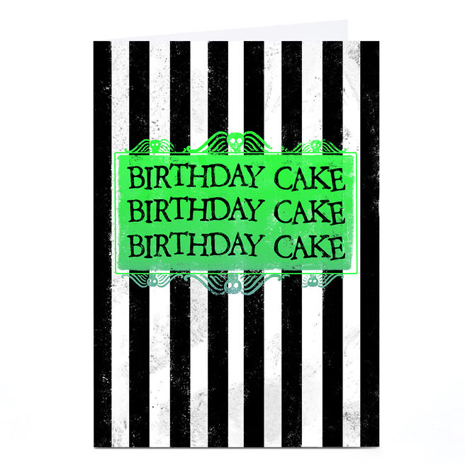 Birthday Cake Birthday Cake Personalised Birthday Card