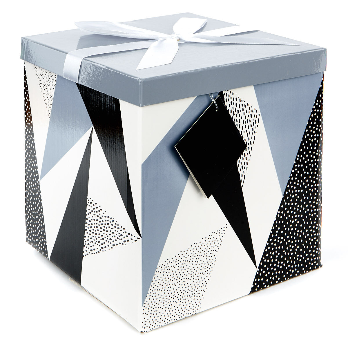 Luxury Large Gift Box with Lid Black Wedding Gift Boxes with Magnetic Lid  for Presents Contains Card, Ribbon, Shredded Paper Filler Gift Box (black)  : Amazon.in: Office Products