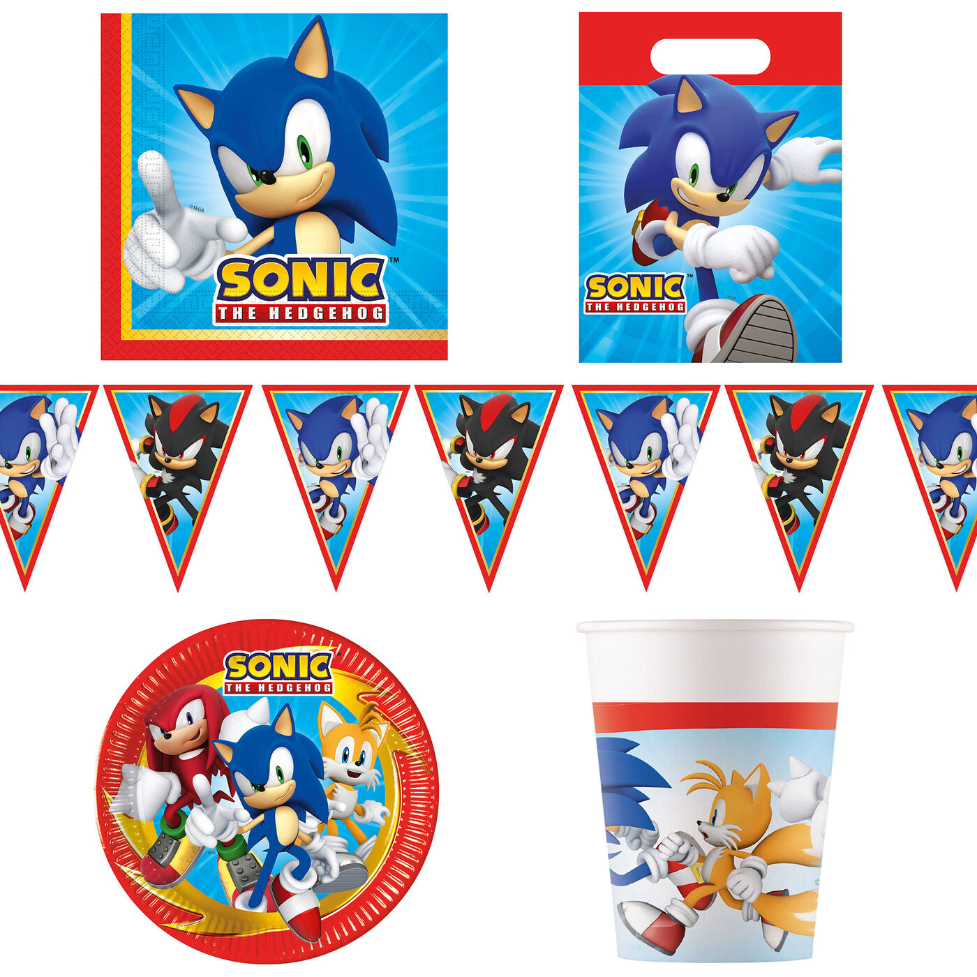 Sonic 3D Number or Letter - Birthday Party Sonic- Sonic Decor Party - Sonic  Birthday - Sonic Party - 3D letter