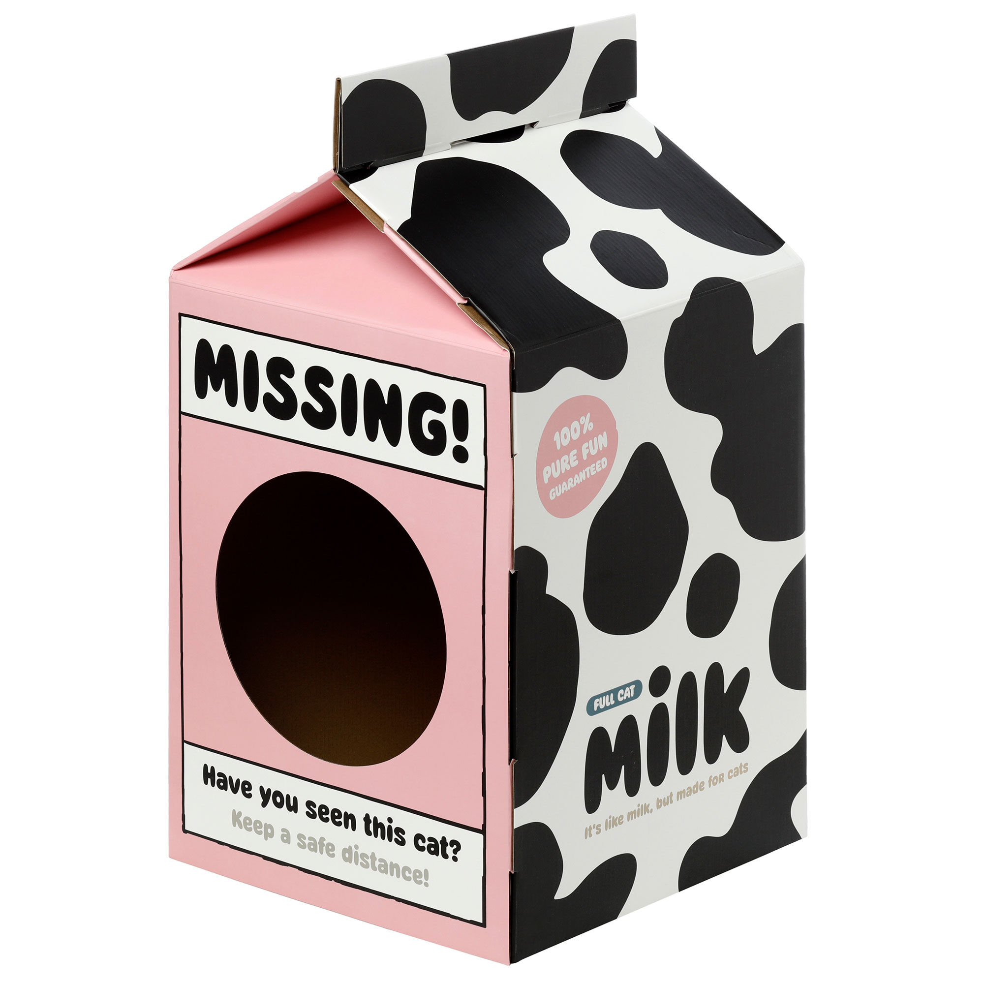 Buy Milk Carton Cat Playhouse for GBP 12.99 Card Factory UK