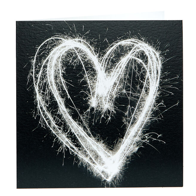 Any Occasion Card - Sparkler Heart