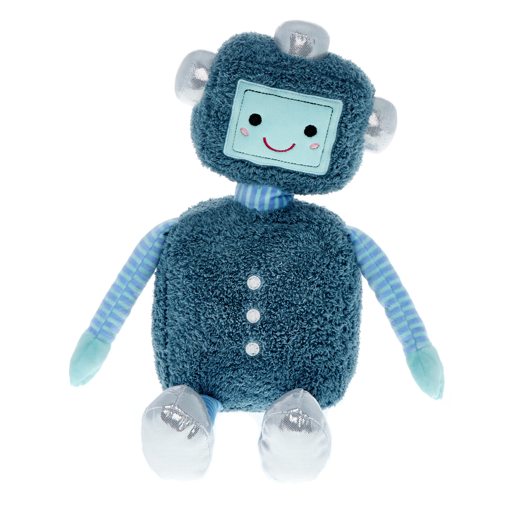 Robot store cuddly toy