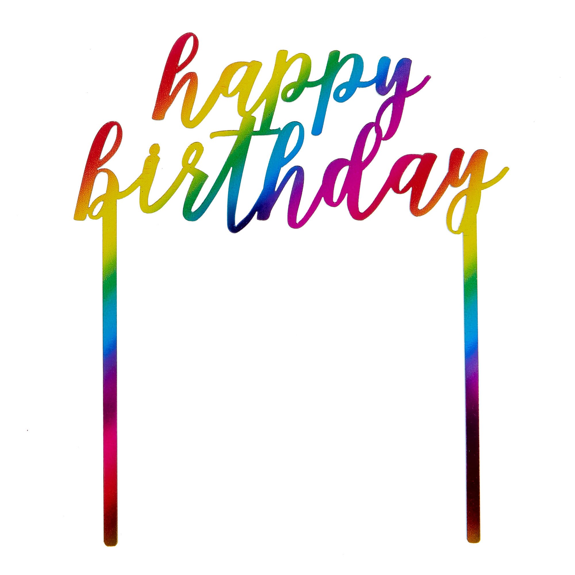 Rainbow Birthday Cake Card | Birthday & Greeting Cards by Davia