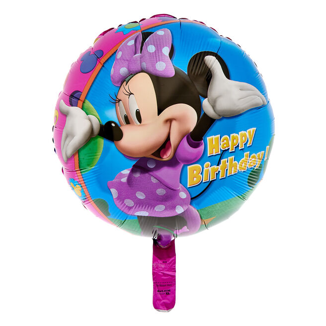 Minnie Mouse 18-Inch Foil Happy Birthday Balloon