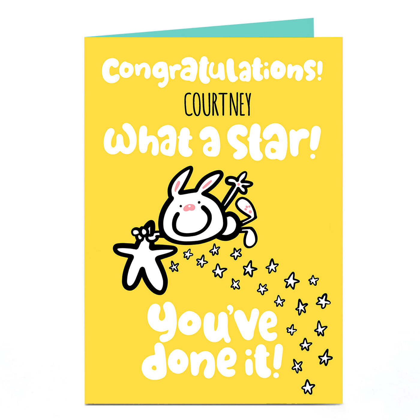 Buy Personalised Fruitloops Congratulations Card What A Star For Gbp