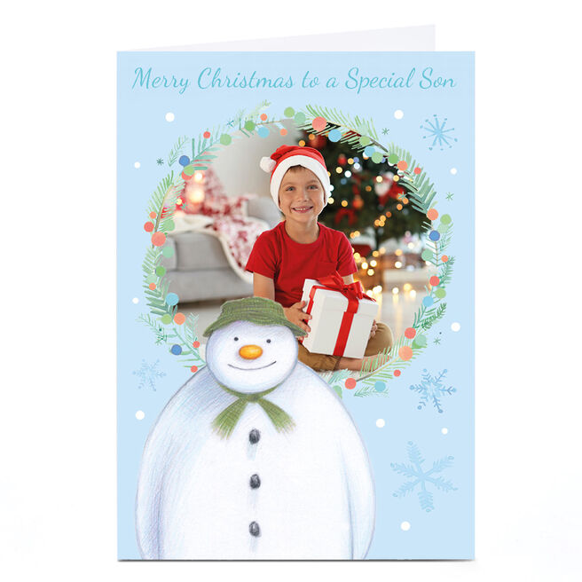 Photo The Snowman Christmas Card - Special Son