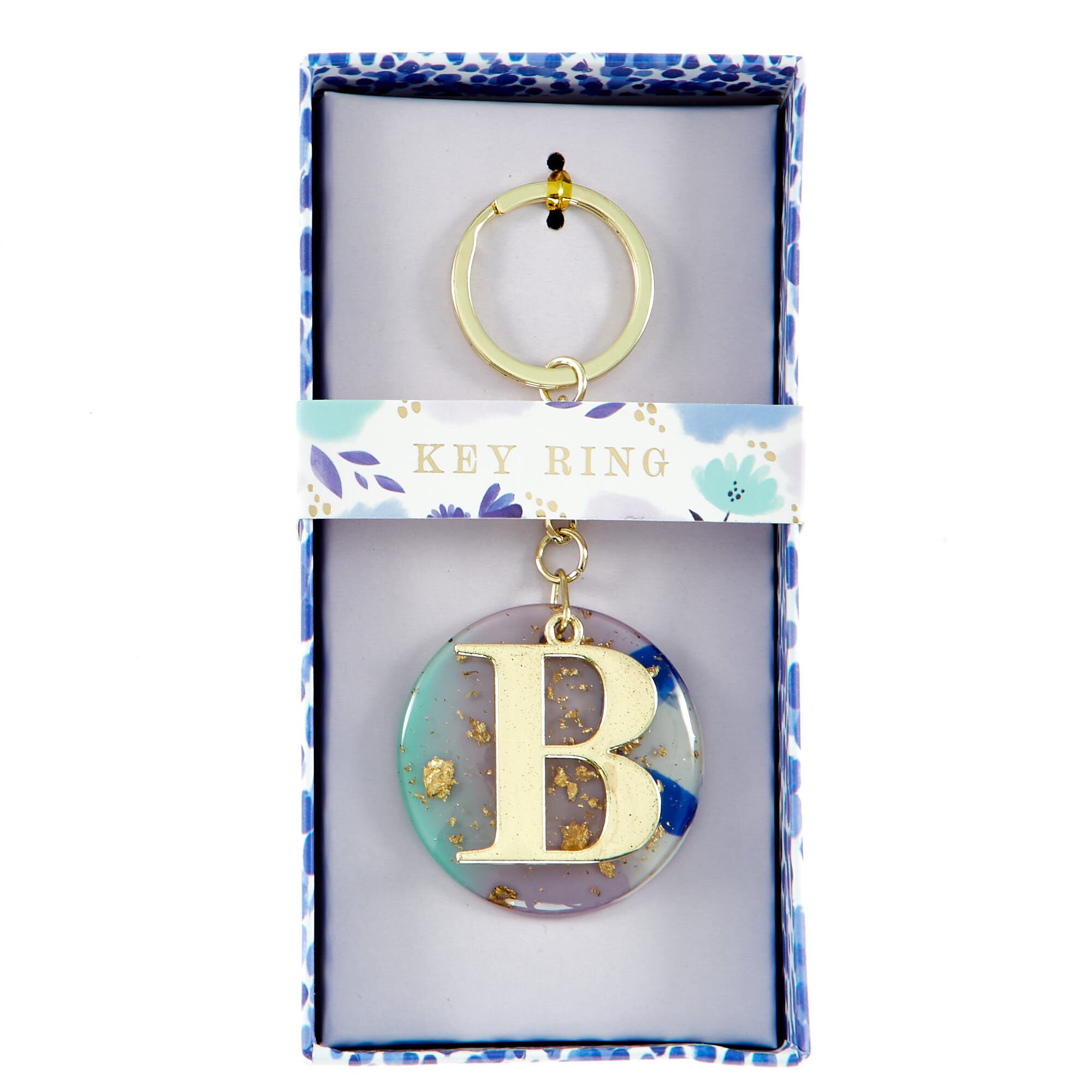 Buy Monogram Keyring Letter B For GBP 1.99 | Card Factory UK