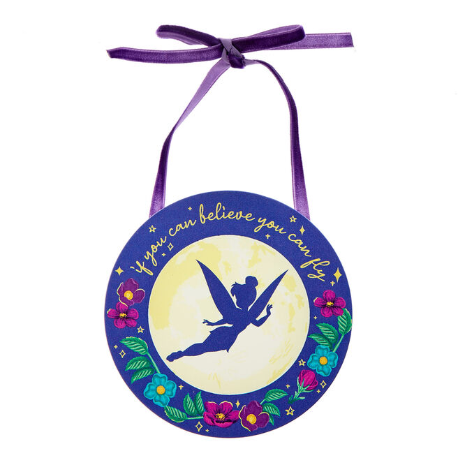Believe You Can Fly Tinkerbell Plaque