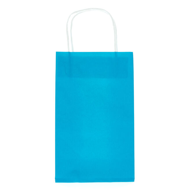 Blue Paper Party Bags - Pack of 6
