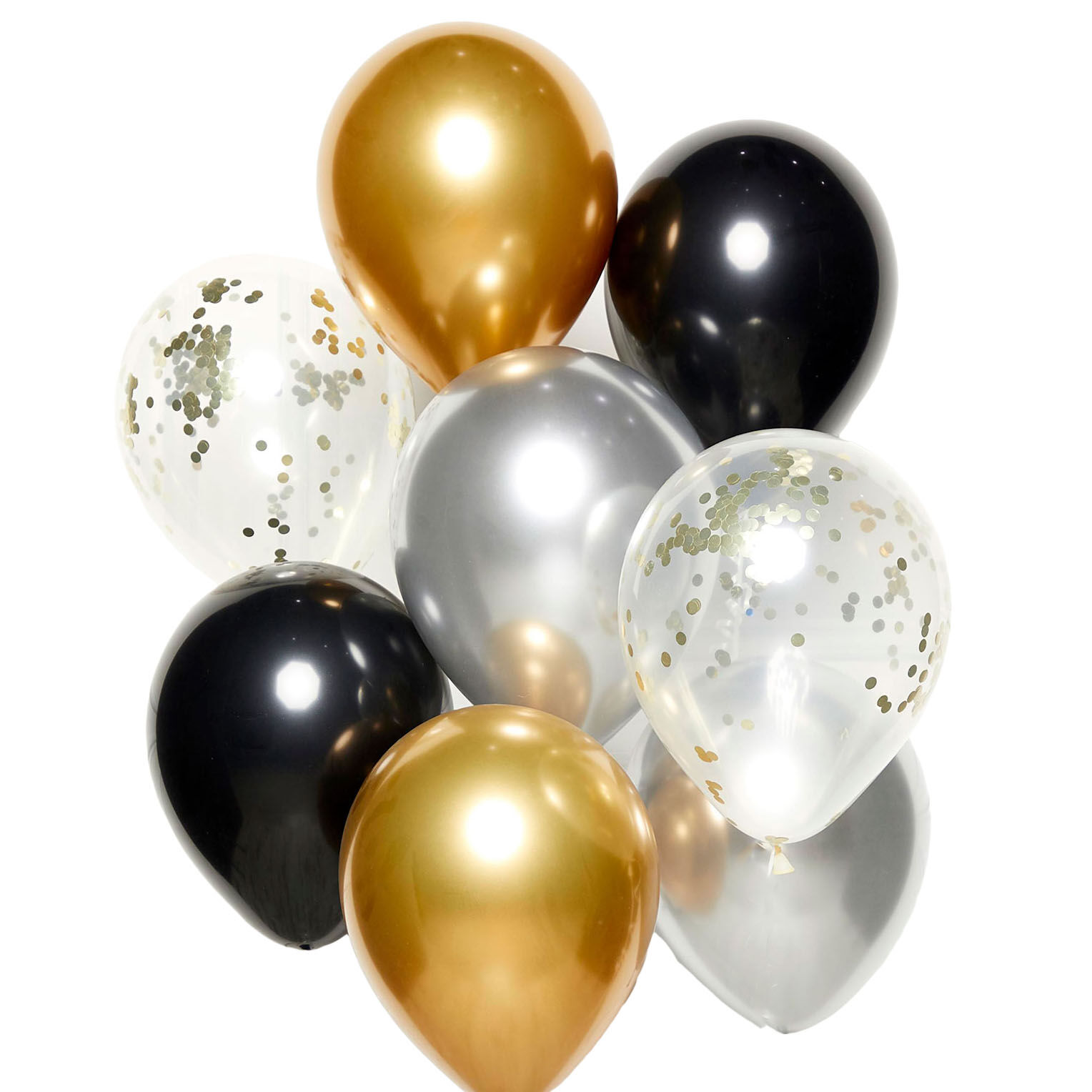 Latex Balloons, Coloured & Clear Latex Confetti Balloons & Balloon