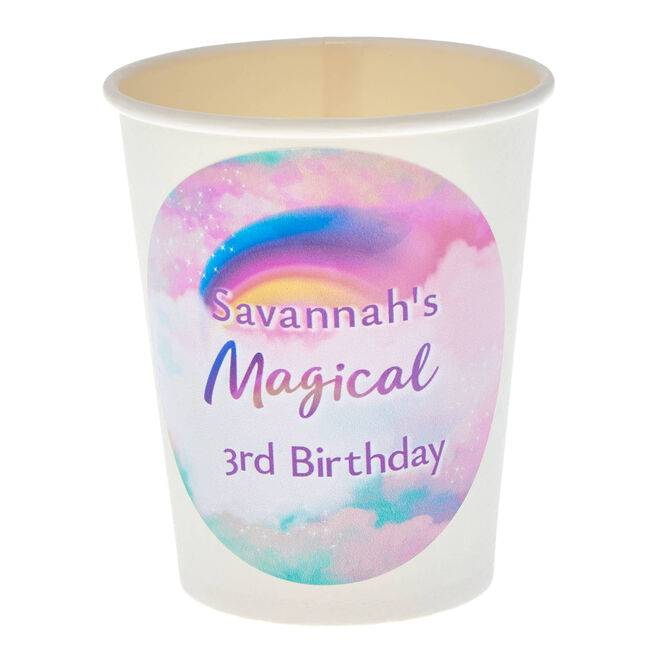 Magical Cloud Personalised Party Cup