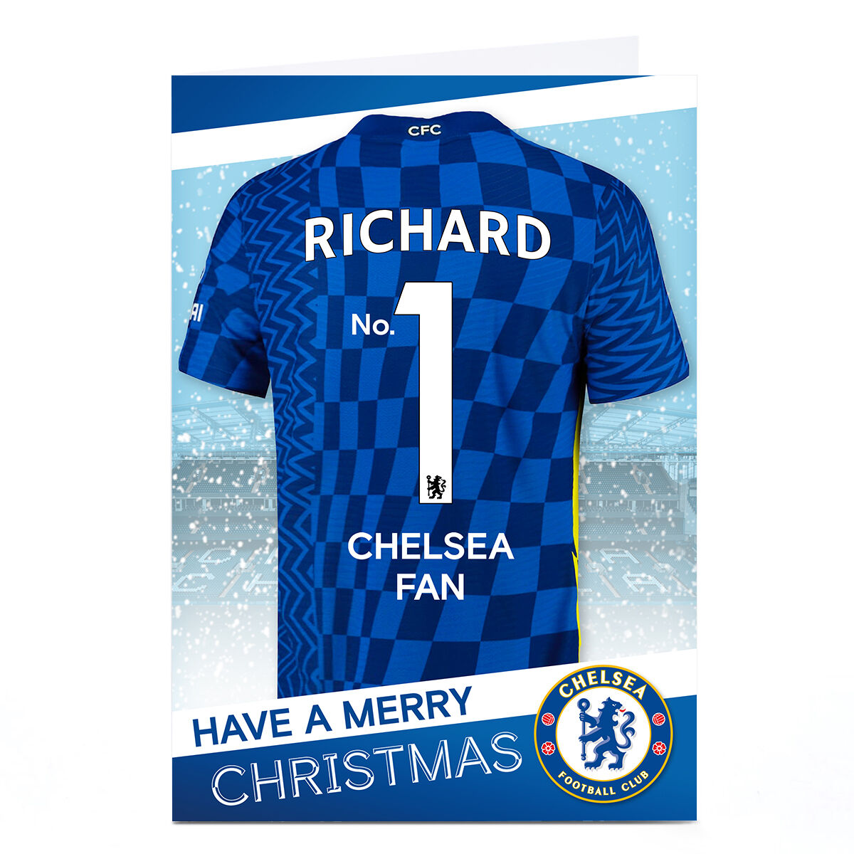 chelsea kit personalised