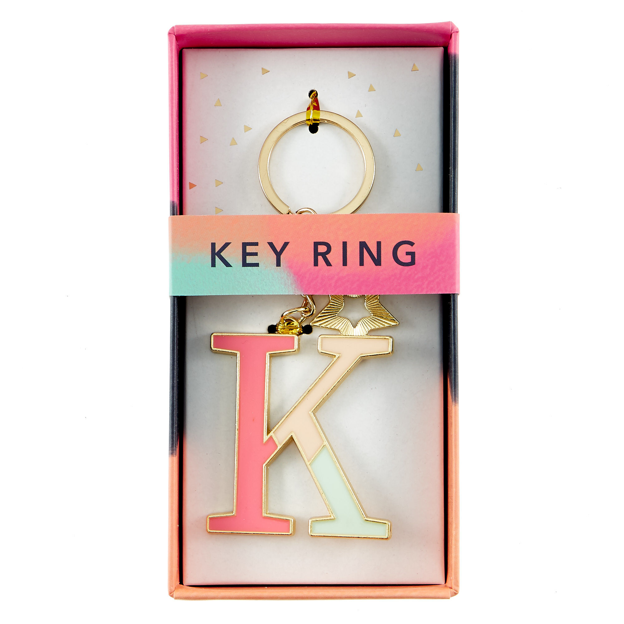 Key hot sale ring alphabet