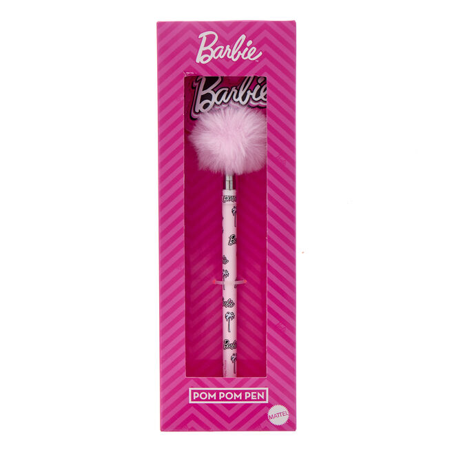 Barbie Fluffy Pom Pom Pen